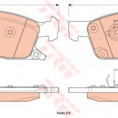 Set placute frana,frana disc JEEP GRAND CHEROKEE IV (WK, WK2) (2010 - 2016) TRW GDB4603