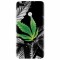 Husa silicon pentru Huawei P9 Lite, Trippy Pot Leaf Green