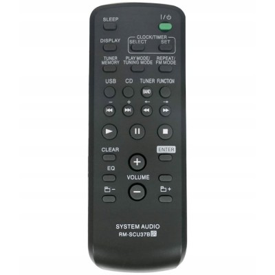 Telecomanda pentru Audio Sony RM-SCU37B, x-remote, Negru foto