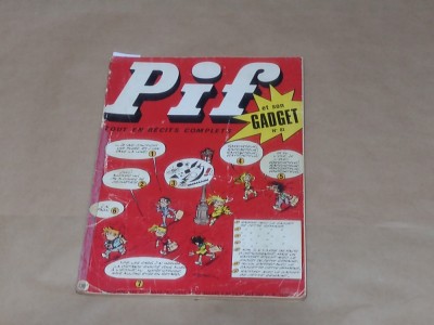 PIF et son GADGET Nr.81 TOUT EN RECITS COMPLETS Lipsa pag.29-30 foto