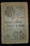 IORGA NICOLAE, SCRISORI DE BOIERI, SCRISORI DE DOMNI, 1925, Valenii de Munte