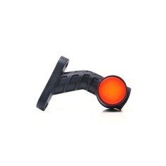 Lampa gabarit led cu brat 1096P W148.2, 12V-24V pozitie alb / rosu dreapta WAS