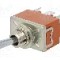 Intrerupator basculant, 3 pozitii, mod comutare ON-OFF-(ON), DP3T, PANASONIC - T215TAULCSAFJ