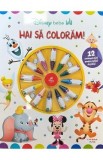 Disney bebe. Hai sa coloram! 12 creioane mici pentru maini de pitici
