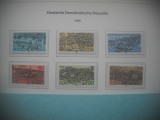 HOPCT TIMBRE MNH 1232 CAPITALE DE JUDETE -6 VAL-1988-GERMANIA DDR/RDG, Nestampilat