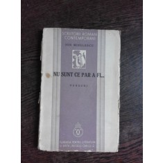 NU SUNT CE PARE A FI - ION MINULESCU, 1936