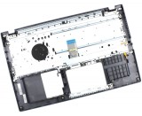 Tastatura Asus Neagra VivoBook 15 X509JA cu Palmrest Gri iluminata backlit, VivoBook 15 X509JP cu Palmrest Gri