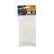 Coliere plastic 100x2.5 mm transparent 100buc Handy