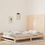 Tablie de pat pentru perete, 127,5x3x90 cm, lemn masiv de pin GartenMobel Dekor, vidaXL
