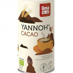 Cafea din Cereale Bio Yannoh Instant cu Cacao 175gr Lima