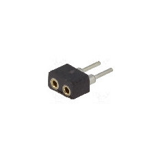 Conector 2 pini, seria {{Serie conector}}, pas pini 2mm, CONNFLY - DS1002-02-2*1BT1F6