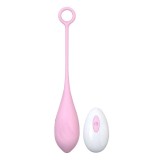 Bile vaginale - Loving Joy Ou Vibrator cu Telecomanda 10 Functii Invelis Moale si Matasos din Silicon