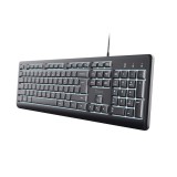 Tastatura Trust Primo, USB, gri