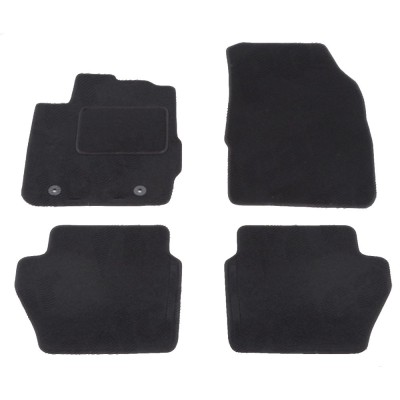 Set covorase auto mocheta Velor FORD FIESTA (JA8), 09.2008-12.2017, negru, foto