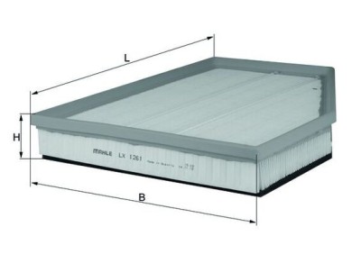 MAHLE LX 1261 Filtru aer foto