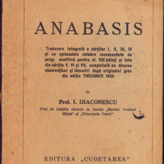 HST 193SP Anabasis de Xenophon traducere de I Diaconescu interbelică