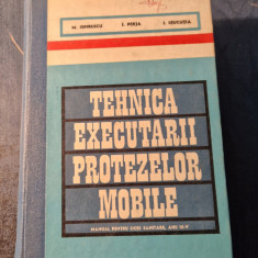 Tehnica executatii protezelor mobile M. Ispirescu