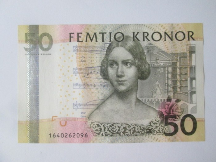Suedia 50 Kronor 2011 UNC