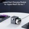 Statie incarcare wireless 3 in 1 Anker, 3-in-1 Cube MagSafe, 15W, fast charge, pliabil, pentru smartphone, ceas si casti, 1 x USB-C incarcare, gri, &quot;Y