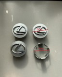 Capace Janta Lexus Gri 60/55mm - Set 4 Bucati - Accesorii Auto Roti
