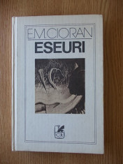 CIORAN- ESEURI, cartonata foto