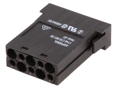 Conector Mamă HDC Modul 10 PIN 400V foto