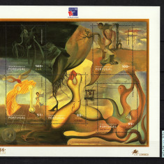 Portugalia, 1999 | Suprarealism - Expo Philex Franţa '99 - Picturi | MNH | aph