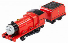 Thomas Trackmaster Locomotiva James Cu Vagon foto