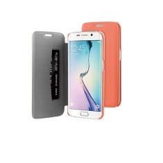 Husa Book Case Samsung S6 Edge g925 Orange