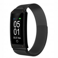 Ceas smartwatch fitness Siegbert, notificari, 0.96 display monitorizare ritm cardiac si tensiune arteriala multi-sport mode waterproof IP67 pedometru foto