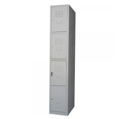 VESTIAR METALIC CU 4 USI fara accesorii, 312x450x1800 mm (LxlxH), ECO+
