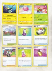 bnk crc Cartonase de colectie - Pokemon Franta 2020 - 70 diferite