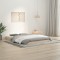 vidaXL Cadru de pat dublu, 135x190 cm, lemn masiv de pin 823469