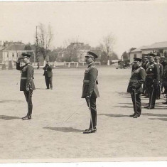 Regele Carol al II-lea la Timișoara, Școala de artilerie