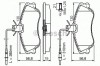 Set placute frana,frana disc PEUGEOT PARTNER combispace (5F) (1996 - 2012) BOSCH 0 986 424 414