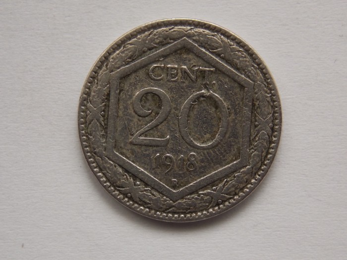 20 CENTESIMI 1918 ITALIA