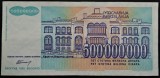 Cumpara ieftin Bancnota 500000000 Dinari/Dinara - YUGOSLAVIA, anul 1993 * cod 334