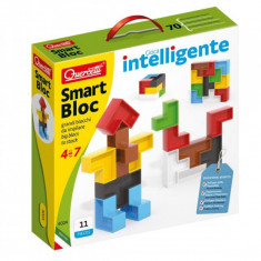 Set Constructie Copii Smart Bloc 11 Piese 4024 Quercetti Piese Multicolore foto