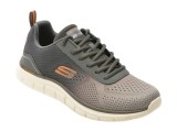Pantofi sport SKECHERS gri, TRACK, din material textil