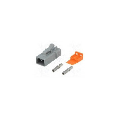 Conector auto, ATP, 2 pini, AMPHENOL - ATP06-2S-KIT01