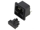 Conector alimentare AC tată 10A 250V