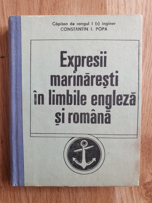 EXPRESII MARINARESTI IN LIMBILE ENGLEZA SI ROMANA - Constantin Popa