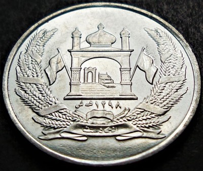 Moneda exotica 2 AFGHANIS - AFGANISTAN, anul 2004 *cod 2569 A = UNC foto