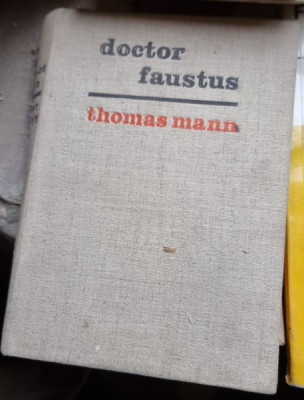 DOCTOR FAUSTUS - THOMAS MANN foto
