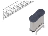 Conector USB C 24 pini vertical SMT pentru PCB - USB 3.1