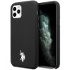 Husa TPU U.S. Polo Wrapped pentru Apple iPhone 11 Pro Max, Neagra USHCN65PUBK