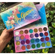 Paleta Glitter, Fabbla, Unicorn, 28 Farduri Stralucitoare