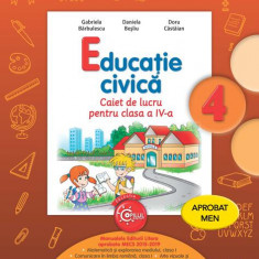 Educație civică. Caiet de lucru pentru clasa a IV-a - Paperback brosat - Daniela Beşliu, Doru Căstăian, Gabriela Bărbulescu - Litera