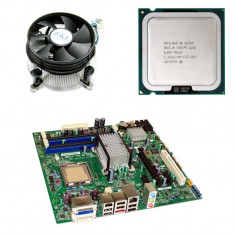 Placa de baza Refurbished Intel DQ45CB, Core 2 Quad Q8200, Cooler foto