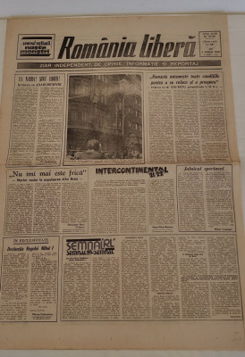 Rom&amp;acirc;nia Liberă (5 aprilie 1990) serie nouă nr. 88 foto